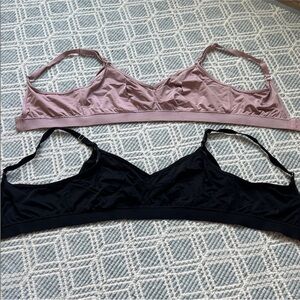 Bodily Do Anything Bra Set - Mauve & Black Nursing/Pumping Bra